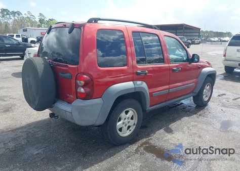 2006 Jeep Liberty Sport from USA, damaged, VIN 1J4GL48K36W127053